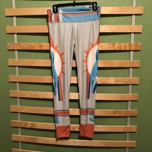 Miami Dolphins Workout Leggings
